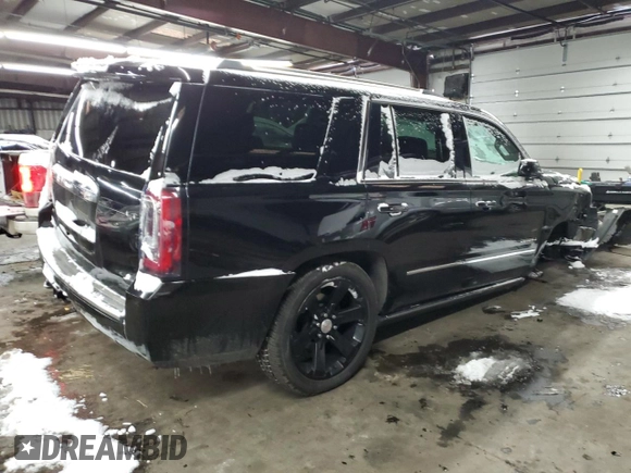 2016 GMC Yukon Denali with VIN 1GKS2CKJXGR325355, listed as a Copart auction lot 88905095 with 127,432 mi miles and Salvage Title. Bid and sale history available at carsss.com. Image 3.
