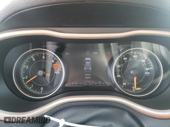 2017 Jeep Cherokee Limited with VIN 1C4PJMDB8HW512340, listed as a Copart auction lot 49823865 with 130,386 mi miles and Salvage Title. Bid and sale history available at carsss.com. Image 9.