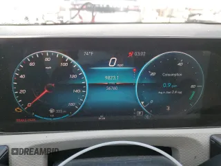 2020 Mercedes-Benz A 220 with VIN WDD3G4EB3LW039599, listed as a Copart auction lot 51869905 with 36,760 mi miles and Salvage Title. Bid and sale history available at DreamBid. Image 9.