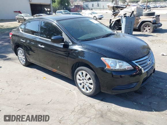 2014 Nissan Sentra SV with VIN 3N1AB7AP4EY248156, listed as a IAAI auction lot 42733609 with 166,649 mi miles and . Bid and sale history available at DreamBid. Image 1.