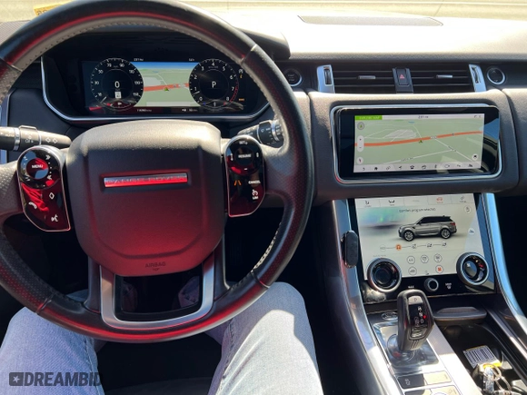 2019 Land Rover Range Rover Sport HSE with VIN SALWR2RV2KA840135, listed as a Copart auction lot 50076575 with 116,960 mi miles and Clean Title. Bid and sale history available at carsss.com. Image 7.