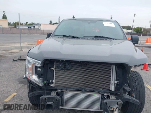 2020 Ford F-150 XL with VIN 1FTEW1C42LFA49954, listed as a IAAI auction lot 41721660 with 37,181 mi miles and . Bid and sale history available at DreamBid. Image 13.