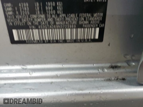 2022 Subaru Impreza Premium z VIN 4S3GTAD69N3723989, wystawiony jako Copart lot #51845205 z przebiegiem 24 407 mil mil oraz Szkoda całkowita • Salvage title. Historia ofert i sprzedaży dostępna na DreamBid. Obrazek 12.