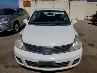 2007 Nissan Versa 1.8 S with VIN 3N1BC13E57L439319, listed as a Copart auction lot 72720894 with 103,738 mi miles and Salvage Title. Bid and sale history available at carsss.com. Image 5.