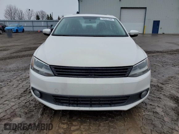2011 Volkswagen Jetta Sedan SE with VIN 3VWDX7AJ8BM100101, listed as a Copart auction lot 75531704 with 252,883 mi miles and Clean Title. Bid and sale history available at carsss.com. Image 5.