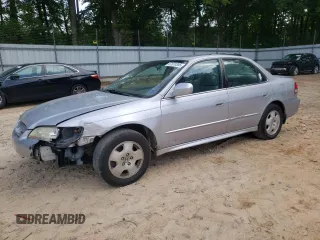 2001 Honda Accord EX z VIN 1HGCG16541A050933, wystawiony jako Copart lot #57070305 z przebiegiem 119 921 mil mil oraz Szkoda całkowita • Salvage title. Historia ofert i sprzedaży dostępna na DreamBid. Obrazek 1.