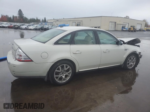 2008 Ford Taurus Limited with VIN 1FAHP25W08G128173, listed as a Copart auction lot 80162014 with Not Provided miles and Salvage Title. Bid and sale history available at carsss.com. Image 3.