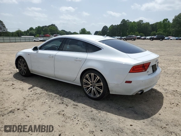 2013 Audi A7 Premium Plus с VIN WAUYGAFC0DN150198, выставлен на аукционе Copart как лот 57154595 с пробегом 144 056 миль миль и Списание • Salvage title. История ставок и продаж доступна на DreamBid. Изображение 2.