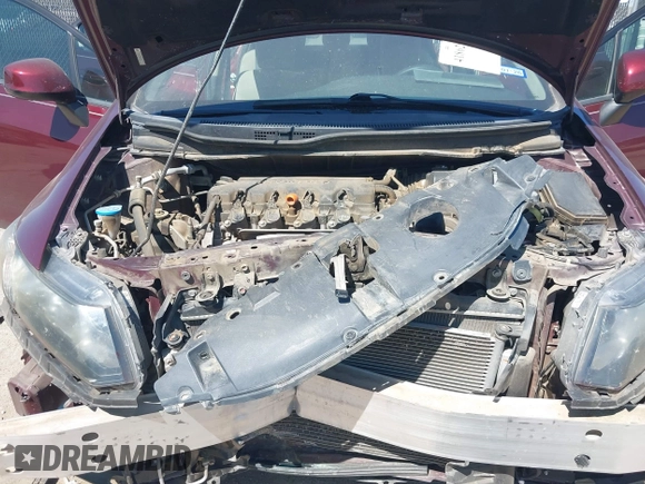 2013 Honda Civic LX with VIN 2HGFB2F58DH587747, listed as a IAAI auction lot 41862922 with 38,797 mi miles and . Bid and sale history available at DreamBid. Image 10.