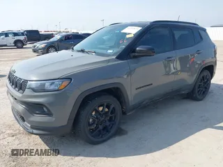 2023 Jeep Compass Latitude with VIN 3C4NJDBN6PT531767, listed as a IAAI auction lot 42254833 with 57,630 mi miles and . Bid and sale history available at DreamBid. Image 2.