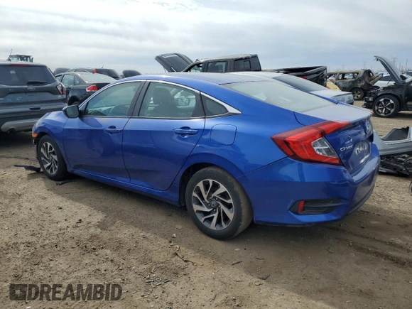 2016 Honda Civic EX with VIN 19XFC2F72GE067069, listed as a Copart auction lot 52583195 with 109,082 mi miles and Salvage Title. Bid and sale history available at DreamBid. Image 2.
