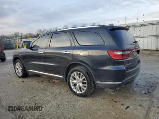 2014 Dodge Durango Citadel z VIN 1C4RDJEG8EC598108, wystawiony jako Copart lot #52485325 z przebiegiem 137 179 mil mil oraz Szkoda całkowita • Salvage title. Historia ofert i sprzedaży dostępna na DreamBid. Obrazek 2.