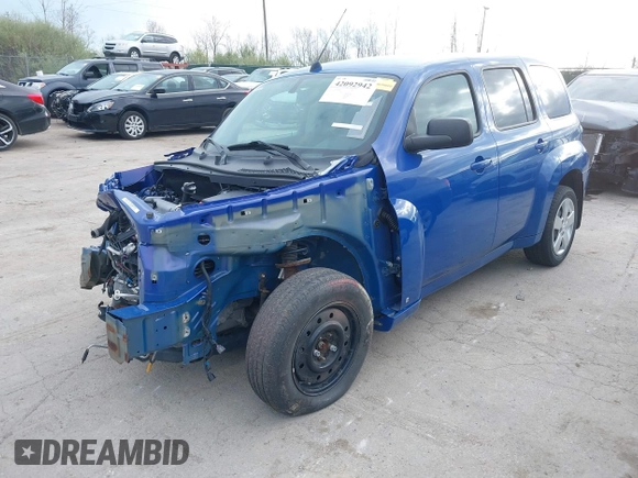 2009 Chevrolet HHR LS with VIN 3GNCA13BX9S560649, listed as a IAAI auction lot 42092942 with 54,660 mi miles and . Bid and sale history available at DreamBid. Image 2.