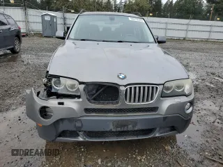2009 BMW X3 xDrive30i with VIN WBXPC934X9WJ26260, listed as a Copart auction lot 50270245 with 80,312 mi miles and Salvage Title. Bid and sale history available at carsss.com. Image 5.