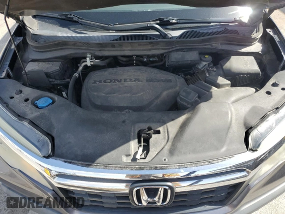 2017 Honda Ridgeline RT with VIN 5FPYK2F26HB008349, listed as a Copart auction lot 56672595 with 222,528 mi miles and Salvage title. Bid and sale history available at DreamBid. Image 11.