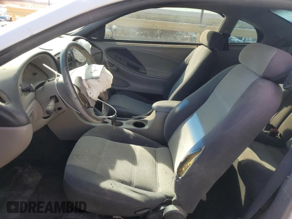 2002 Ford Mustang Standard with VIN 1FAFP40482F116715, listed as a Copart auction lot 50241085 with 0 mi miles and Salvage Title. Bid and sale history available at carsss.com. Image 7.