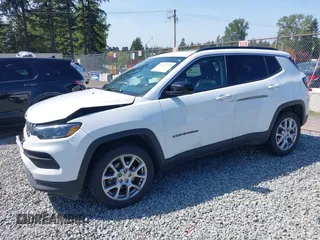 2022 Jeep Compass Latitude Lux with VIN 3C4NJDFB6NT164933, listed as a IAAI auction lot 42116735 with 55,397 mi miles and . Bid and sale history available at DreamBid. Image 17.