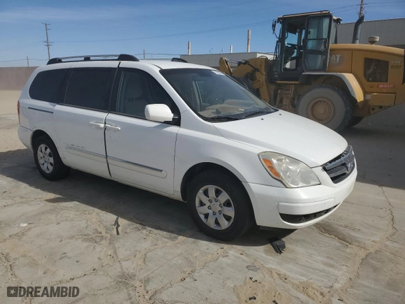 2008 Hyundai Entourage GLS with VIN KNDMC233X86056787, listed as a Copart auction lot 79393464 with 205,062 mi miles and Salvage Title. Bid and sale history available at carsss.com. Image 4.