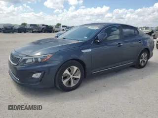 2015 Kia Optima Hybrid with VIN KNAGM4AD3F5077787, listed as a Copart auction lot 72204394 with 87,094 mi miles and Salvage Title. Bid and sale history available at carsss.com. Image 1.