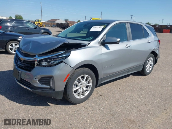 2024 Chevrolet Equinox LT with VIN 3GNAXUEG9RL335830, listed as a IAAI auction lot 42543768 with 20,795 mi miles and . Bid and sale history available at DreamBid. Image 18.