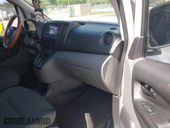 2019 Nissan NV200 S with VIN 3N6CM0KN3KK696078, listed as a IAAI auction lot 42469548 with 104,188 mi miles and . Bid and sale history available at DreamBid. Image 5.