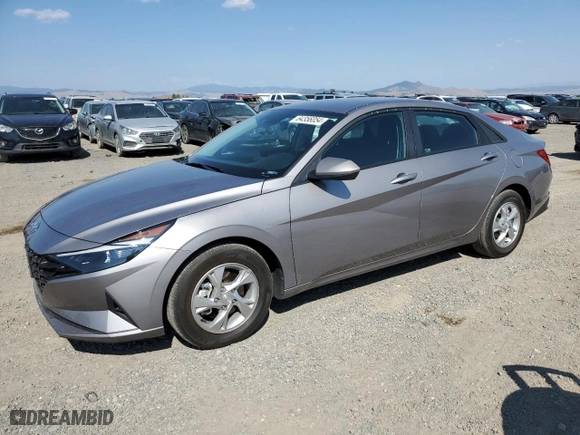 2022 Hyundai Elantra SE with VIN KMHLL4AG9NU263476, listed as a Copart auction lot 64356054 with 12,777 mi miles and Salvage Title. Bid and sale history available at carsss.com. Image 1.