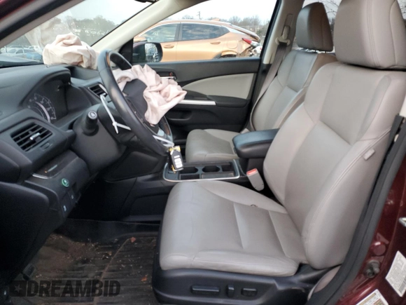 2015 Honda CR-V EX-L with VIN 2HKRM4H73FH627484, listed as a Copart auction lot 85964404 with 105,065 mi miles and Salvage Title. Bid and sale history available at carsss.com. Image 7.
