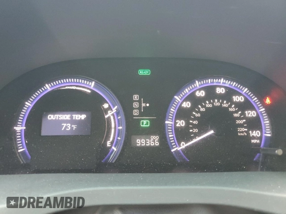 2010 Lexus HS 250h with VIN JTHBB1BA6A2001379, listed as a Copart auction lot 55507805 with 99,366 mi miles and Salvage Title. Bid and sale history available at DreamBid. Image 9.