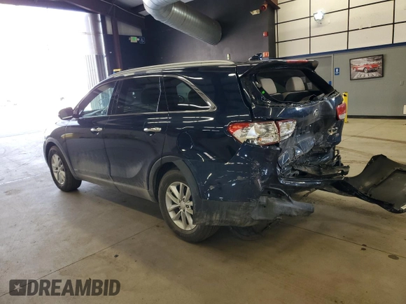 2018 Kia Sorento LX with VIN 5XYPGDA35JG352125, listed as a Copart auction lot 49778945 with 96,332 mi miles and Salvage Title. Bid and sale history available at carsss.com. Image 2.