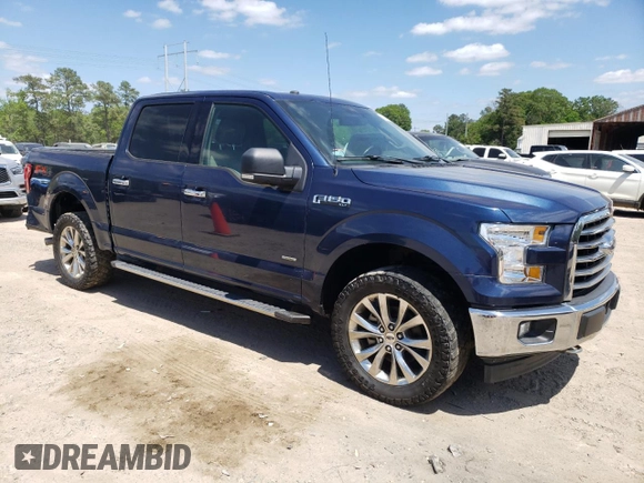 2017 Ford F-150 XL with VIN 1FTEW1EG2HKD66347, listed as a Copart auction lot 53295145 with 134,281 mi miles and Clean Title. Bid and sale history available at carsss.com. Image 4.