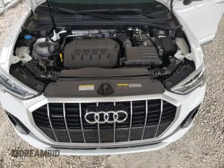 2023 Audi Q3 S line Premium with VIN WA1DECF31P1104632, listed as a Copart auction lot 50983105 with 17,579 mi miles and Salvage title. Bid and sale history available at DreamBid. Image 13.