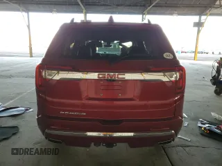 2021 GMC Acadia Denali with VIN 1GKKNPLS5MZ111584, listed as a Copart auction lot 83353144 with 24,655 mi miles and Salvage Title. Bid and sale history available at carsss.com. Image 6.