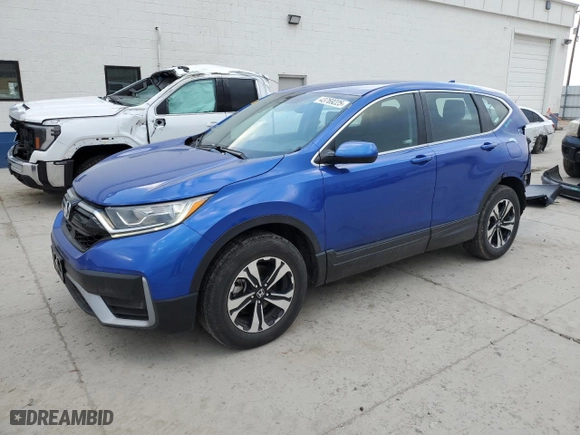 2021 Honda CR-V Special Edition with VIN 7FARW2H72ME036366, listed as a Copart auction lot 43769225 with 42,845 mi miles and Salvage Title. Bid and sale history available at carsss.com. Image 1.