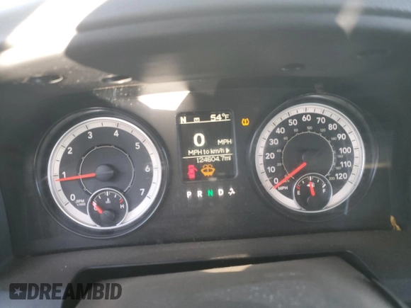 2016 Ram 2500 Tradesman with VIN 3C6TR5HT0GG218855, listed as a Copart auction lot 78206044 with 124,604 mi miles and Salvage title. Bid and sale history available at DreamBid. Image 9.