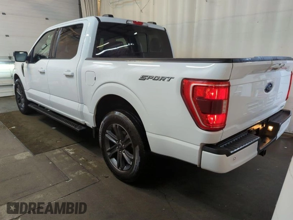2023 Ford F-150 XL with VIN 1FTEW1C80PFA15858, listed as a IAAI auction lot 42061455 with 23,831 mi miles and . Bid and sale history available at DreamBid. Image 1.