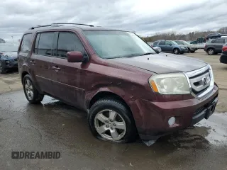 2011 Honda Pilot EX-L with VIN 5FNYF4H5XBB011844, listed as a Copart auction lot 52763845 with 116,570 mi miles and Salvage Title. Bid and sale history available at carsss.com. Image 4.