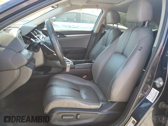 2017 Honda Civic Sedan EX-L with VIN 2HGFC1F79HH640969, listed as a Copart auction lot 54761305 with 125,167 mi miles and Clean Title. Bid and sale history available at carsss.com. Image 7.