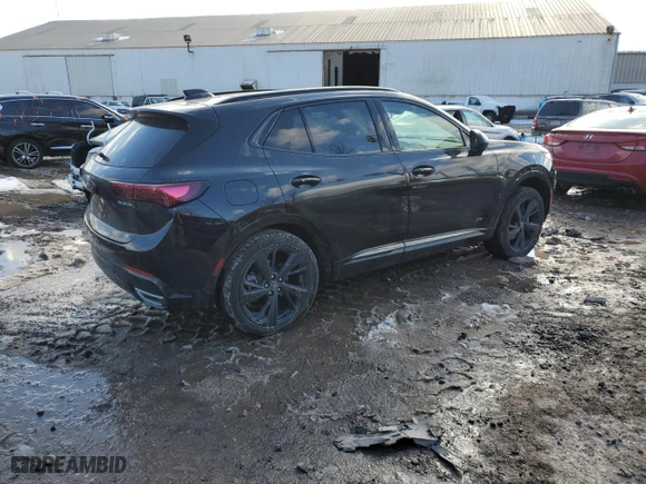 2025 Buick Envision Sport Touring with VIN LRBFZLE41SD006073, listed as a Copart auction lot 42086645 with 2,644 mi miles and Salvage Title. Bid and sale history available at carsss.com. Image 3.