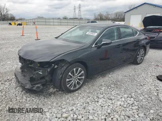 2019 Lexus ES 350 with VIN 58ABZ1B12KU030028, listed as a Copart auction lot 52530685 with 47,322 mi miles and Salvage Title. Bid and sale history available at DreamBid. Image 1.
