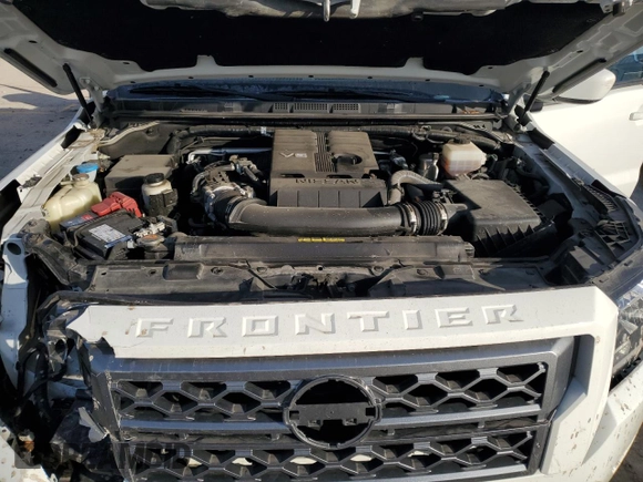 2022 Nissan Frontier S with VIN 1N6ED1EK2NN652751, listed as a Copart auction lot 44628505 with 24,695 mi miles and Salvage title. Bid and sale history available at DreamBid. Image 11.