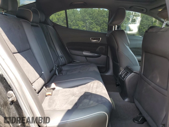 2020 Acura TLX w/A-Spec Pkg with VIN 19UUB3F68LA003298, listed as a Copart auction lot 66544714 with 47,326 mi miles and Salvage Title. Bid and sale history available at carsss.com. Image 10.