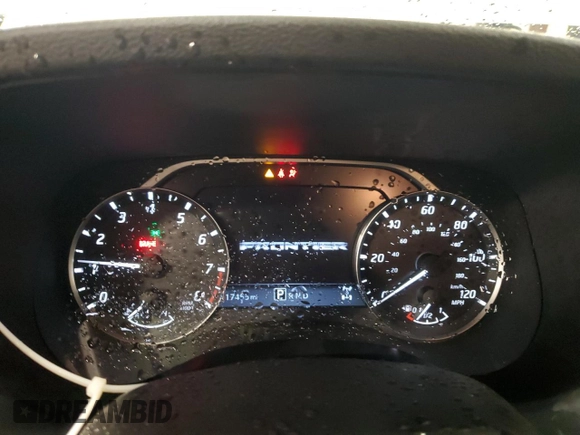 2024 Nissan Frontier SV with VIN 1N6ED1CMXRN640941, listed as a Copart auction lot 51759065 with 17,455 mi miles and Salvage title. Bid and sale history available at DreamBid. Image 9.