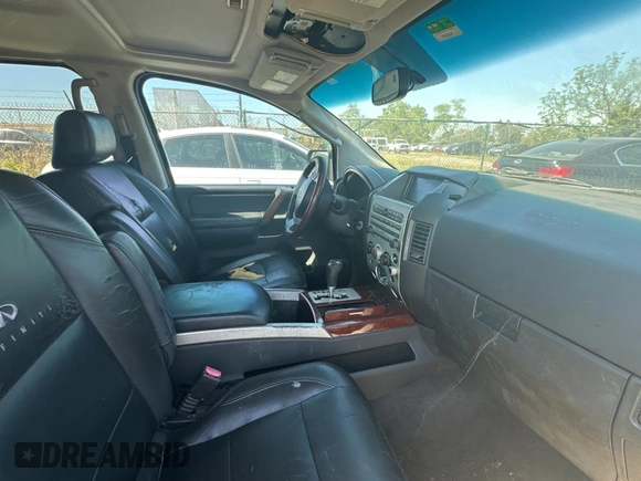 2007 Infiniti QX56 with VIN 5N3AA08A47N804400, listed as a Copart auction lot 49130125 with 202,776 mi miles and Clean Title. Bid and sale history available at carsss.com. Image 5.