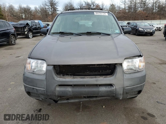 2004 Ford Escape XLS with VIN 1FMYU92184KA91008, listed as a Copart auction lot 80793134 with 159,429 mi miles and Salvage Title. Bid and sale history available at DreamBid. Image 5.