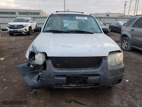 2003 Ford Escape XLS Popular with VIN 1FMYU92133KC98260, listed as a Copart auction lot 85364804 with 246,664 mi miles and Salvage Title. Bid and sale history available at carsss.com. Image 5.