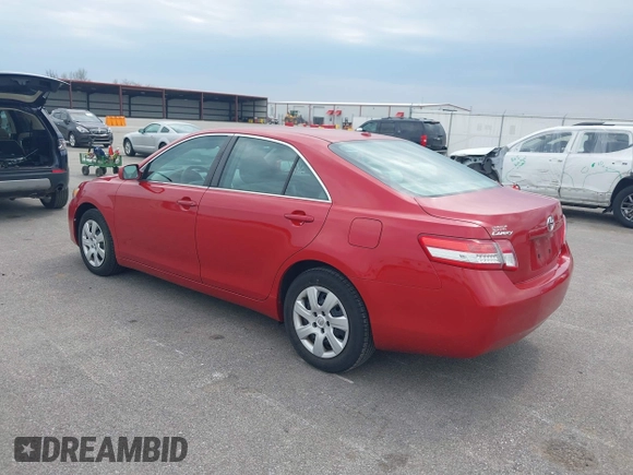 2011 Toyota Camry LE with VIN 4T4BF3EK1BR160906, listed as a IAAI auction lot 42035814 with 104,896 mi miles and . Bid and sale history available at DreamBid. Image 3.