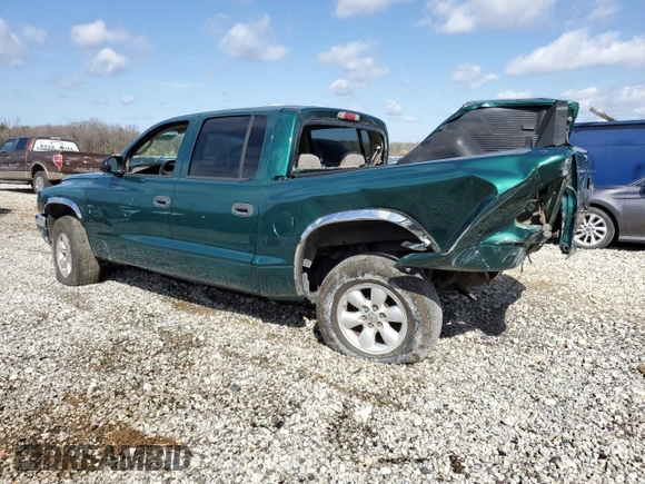 2003 Dodge Dakota SLT with VIN 1D7HL48N93S220107, listed as a Copart auction lot 49046485 with 0 mi miles and Clean Title. Bid and sale history available at carsss.com. Image 2.