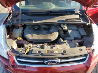 2014 Ford Escape Titanium with VIN 1FMCU9J93EUD36496, listed as a Copart auction lot 89377665 with 88,976 mi miles and Salvage Title. Bid and sale history available at DreamBid. Image 12.