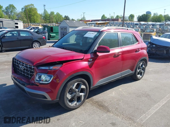 2023 Hyundai Venue Limited with VIN KMHRC8A3XPU210433, listed as a IAAI auction lot 42019863 with 54,101 mi miles and . Bid and sale history available at DreamBid. Image 2.