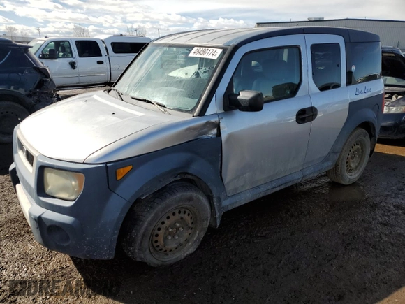 2006 Honda Element with VIN 5J6YH17206L800176, listed as a Copart auction lot 46450174 with 334,751 mi miles and Salvage Title. Bid and sale history available at DreamBid. Image 1.